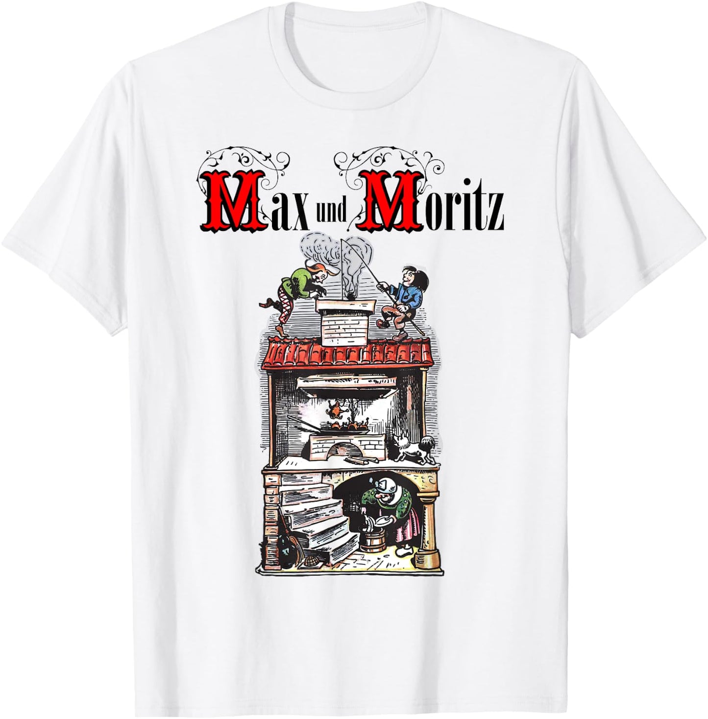MAX und MORITZ T-Shirt - T-Shirt | White