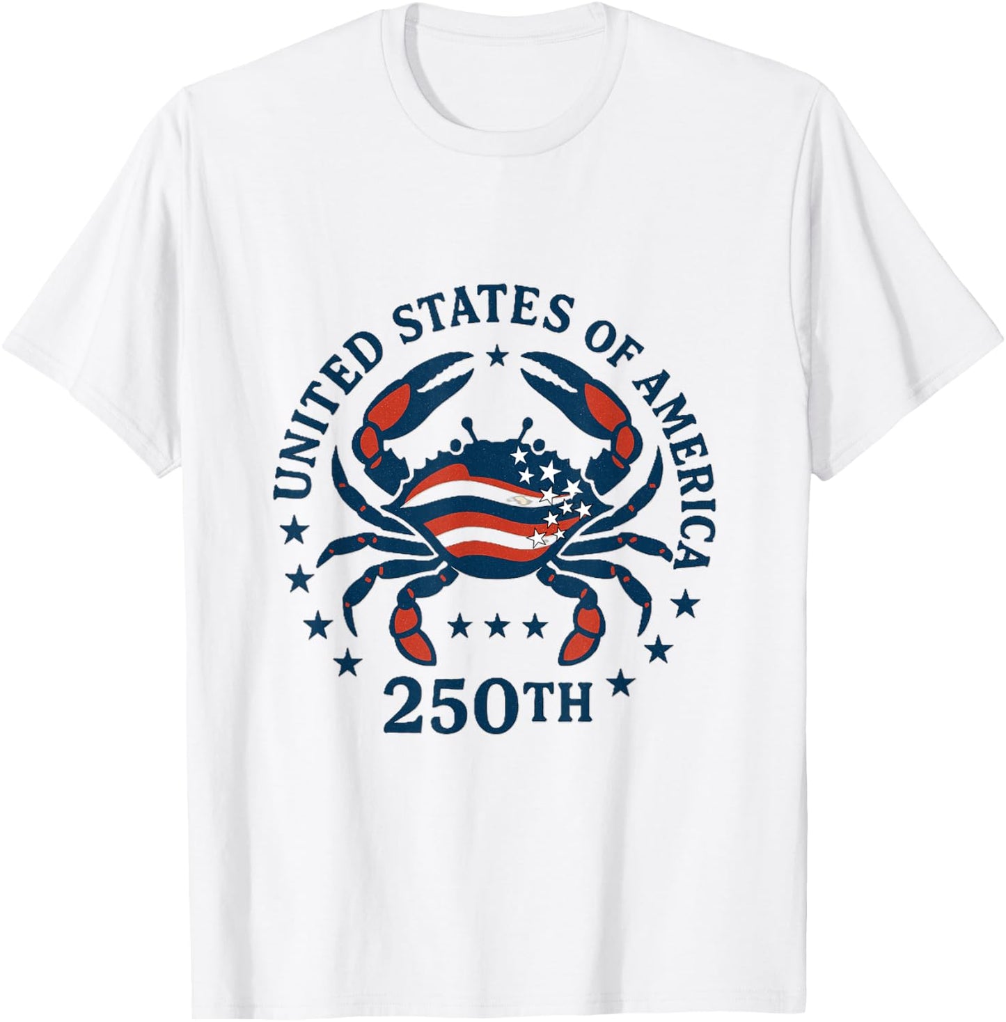 God Bless America/July 4th/ USA Designs/Red White and Blue T-Shirt - T-Shirt | White