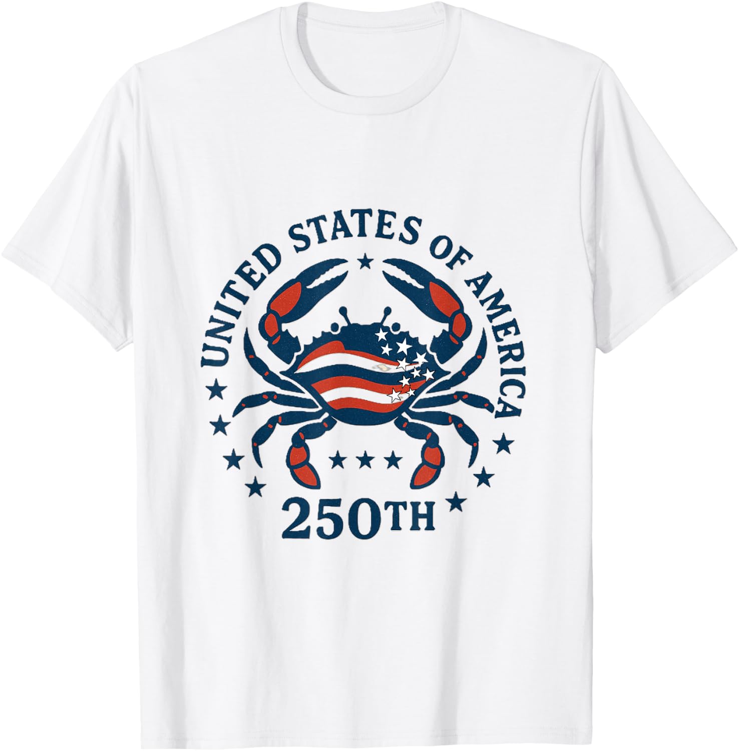 God Bless America/July 4th/ USA Designs/Red White and Blue T-Shirt - T-Shirt | White