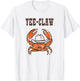 Yee-Claw Funny Southern Western Cowboy Crab Meme T-Shirt - T-Shirt | White
