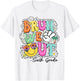 Bruh We Out Teachers Happy Last Day Of School Sixth Grade T-Shirt - T-Shirt | White