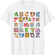 Zoo ABC Letters for Boys and Girls , White T-Shirt - T-Shirt | White