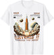 Artemis II Mondmission 2026 - Apollo 8 Legacy Vergleich T-Shirt - T-Shirt | White