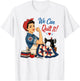 We Can Quilt It Rosie Riveter Sewing Machine Craft T-Shirt - T-Shirt | White