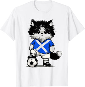 Scottish Flag Men Women Kids Scotland T-Shirt - T-Shirt | White