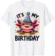 Axolotl Birthday for Children a Birthday Axolotl T-Shirt - T-Shirt | White