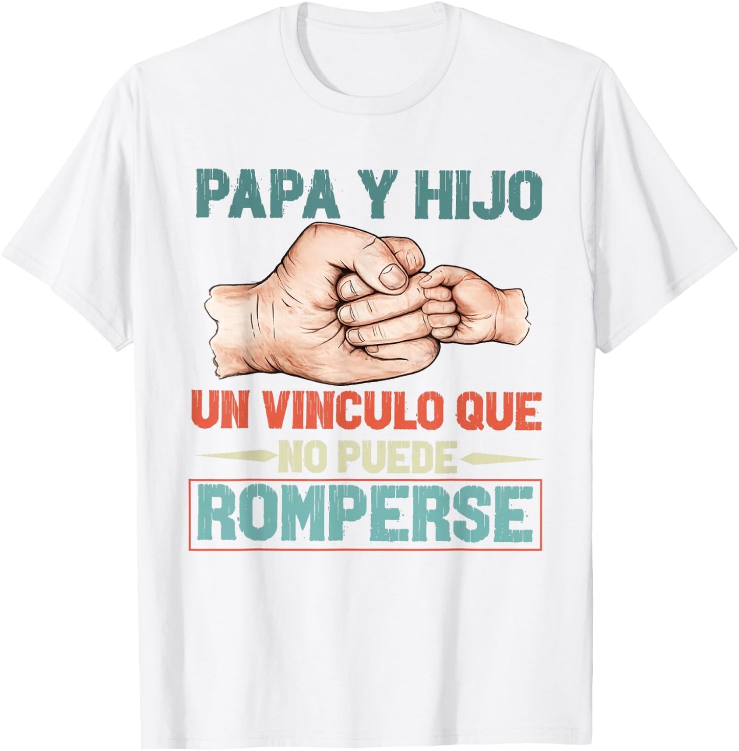 Dia Del Padre Regalo para Papa En Espanol Frase Chistosa T-Shirt - T-Shirt | White