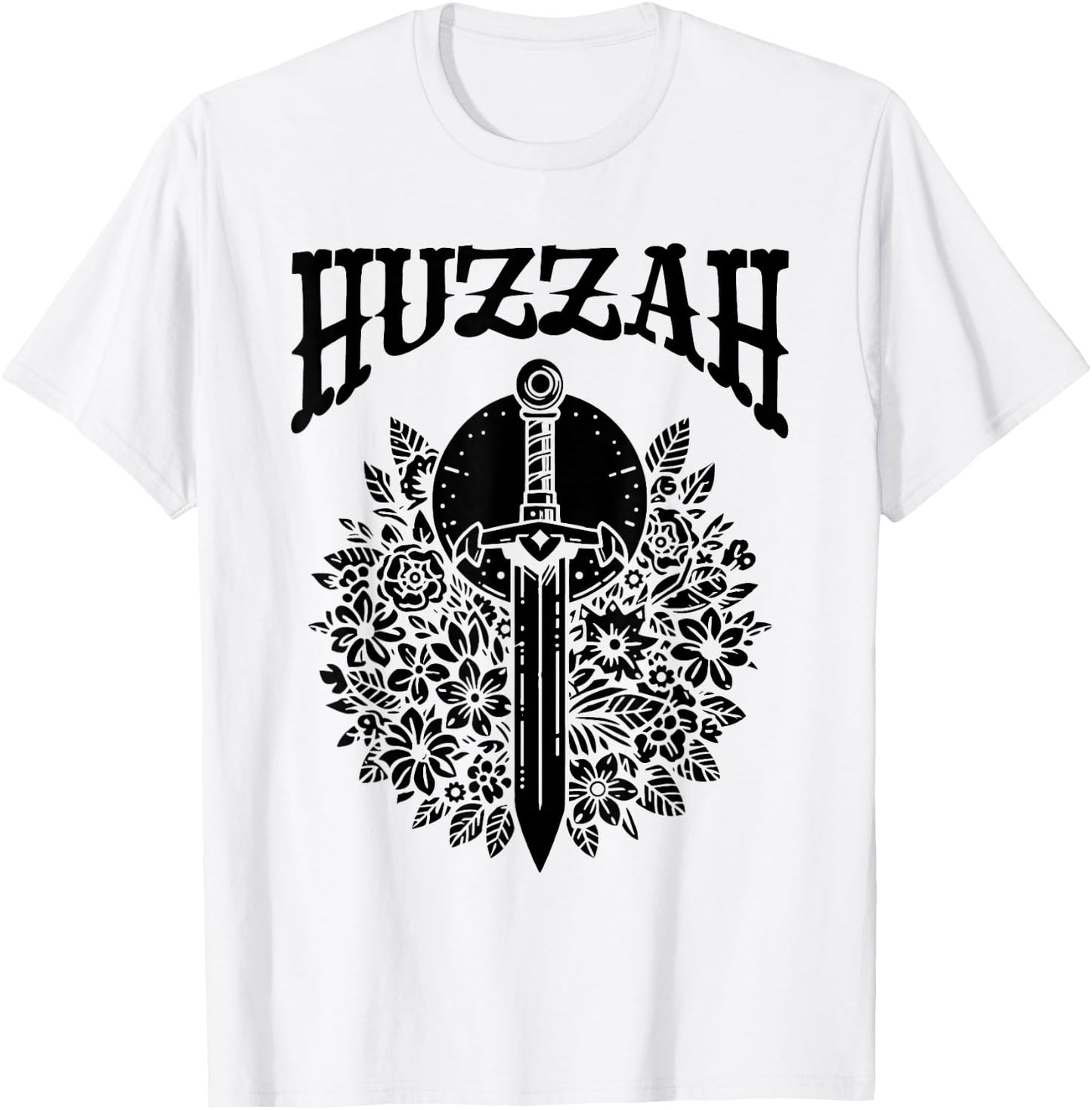 Historical Huzzah Medieval Festival - Faire Renaissance Fair T-Shirt - T-Shirt | White