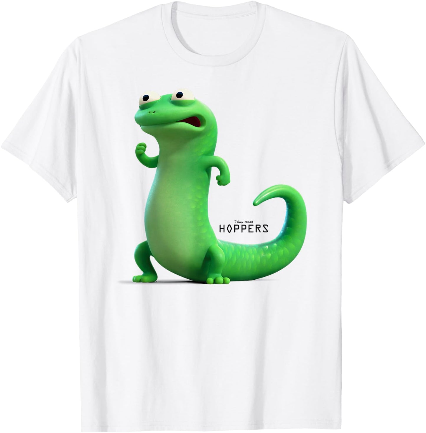 Disney Pixar Hoppers Tom Lizard Angry Pose T-Shirt - T-Shirt | White