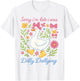 Sorry I'm Late I was Dilly Dallying Goose Shirts Coquette T-Shirt - T-Shirt | White