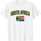 South Africa Retro Vintage Jersey Capetown African T-Shirt - T-Shirt | White