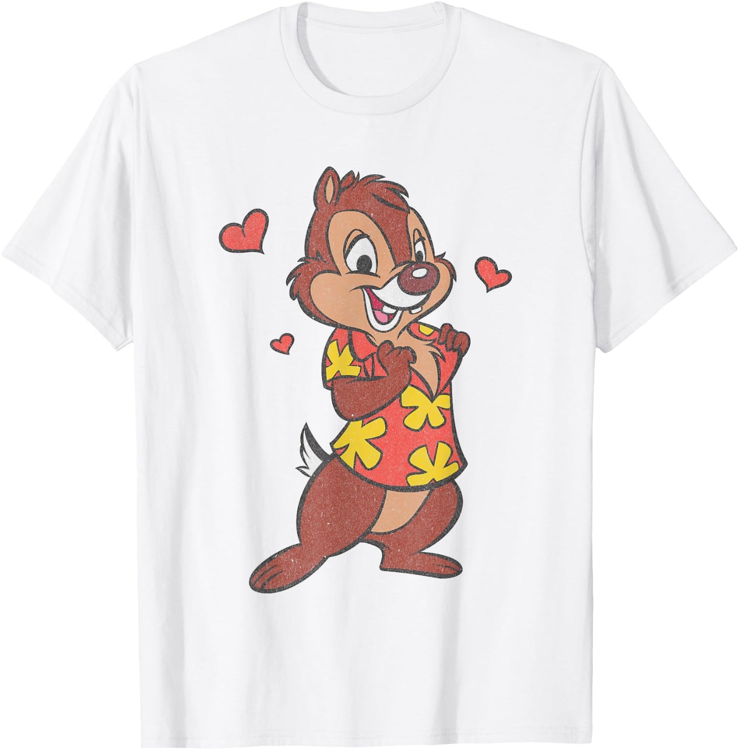 Disney Chip 'n' Dale Rescue Rangers Dale in Love T-Shirt - T-Shirt | White