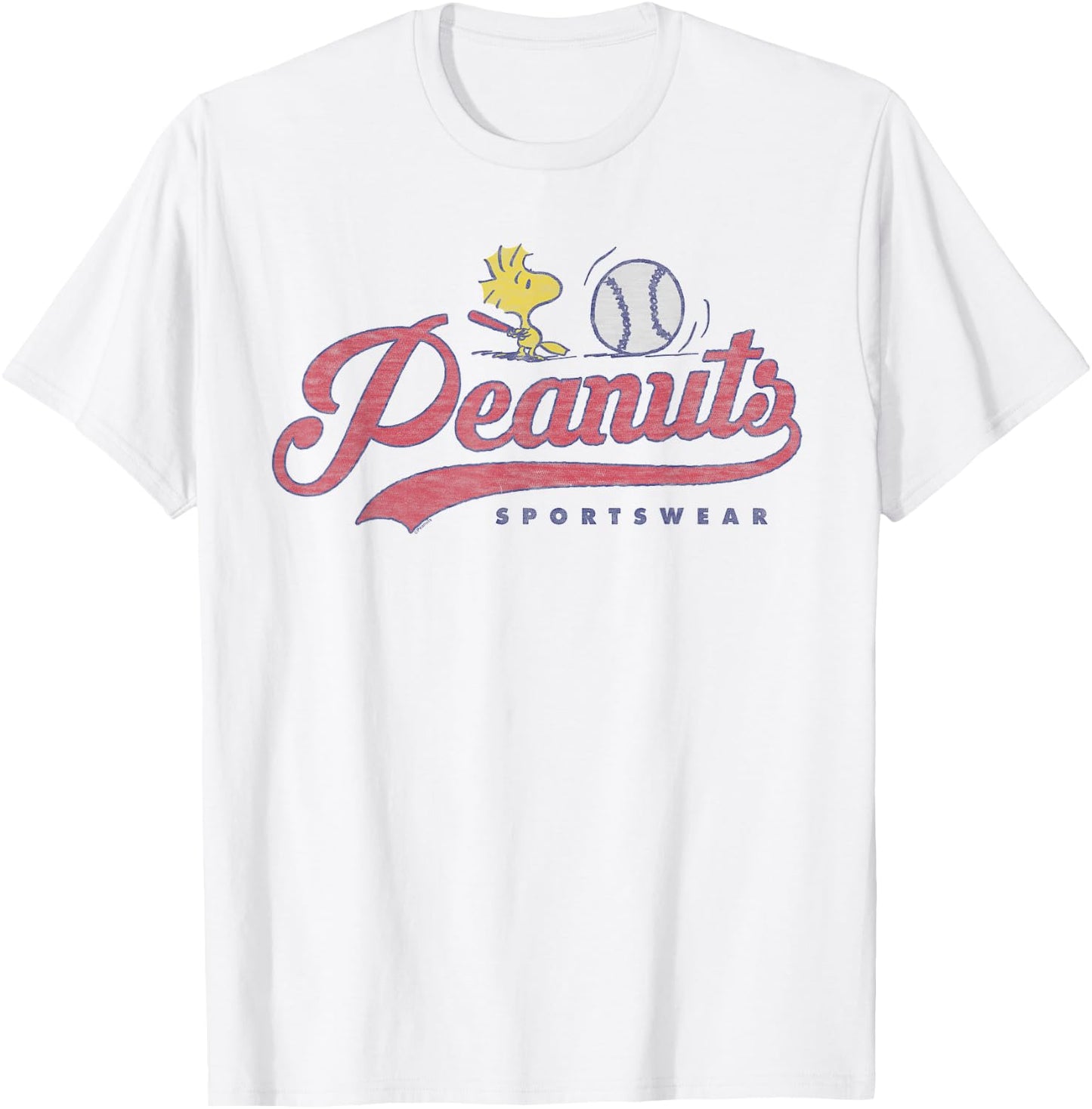 Peanuts Sportswear: Woodstock #50 T-Shirt - T-Shirt | White