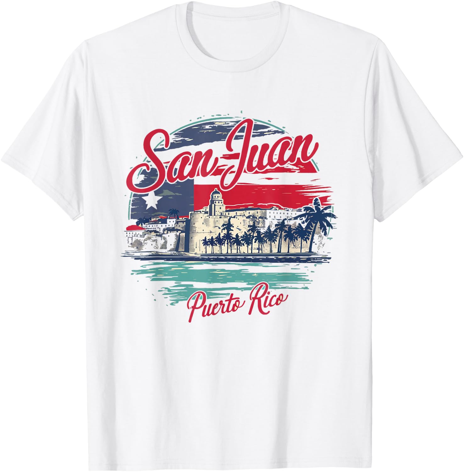 San Juan Puerto Rico T-Shirt - T-Shirt | White