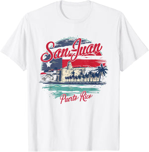 San Juan Puerto Rico T-Shirt - T-Shirt | White