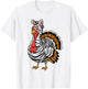 Funny Thanksgiving Turkey Fake Zebra Disguise T-Shirt - T-Shirt | White