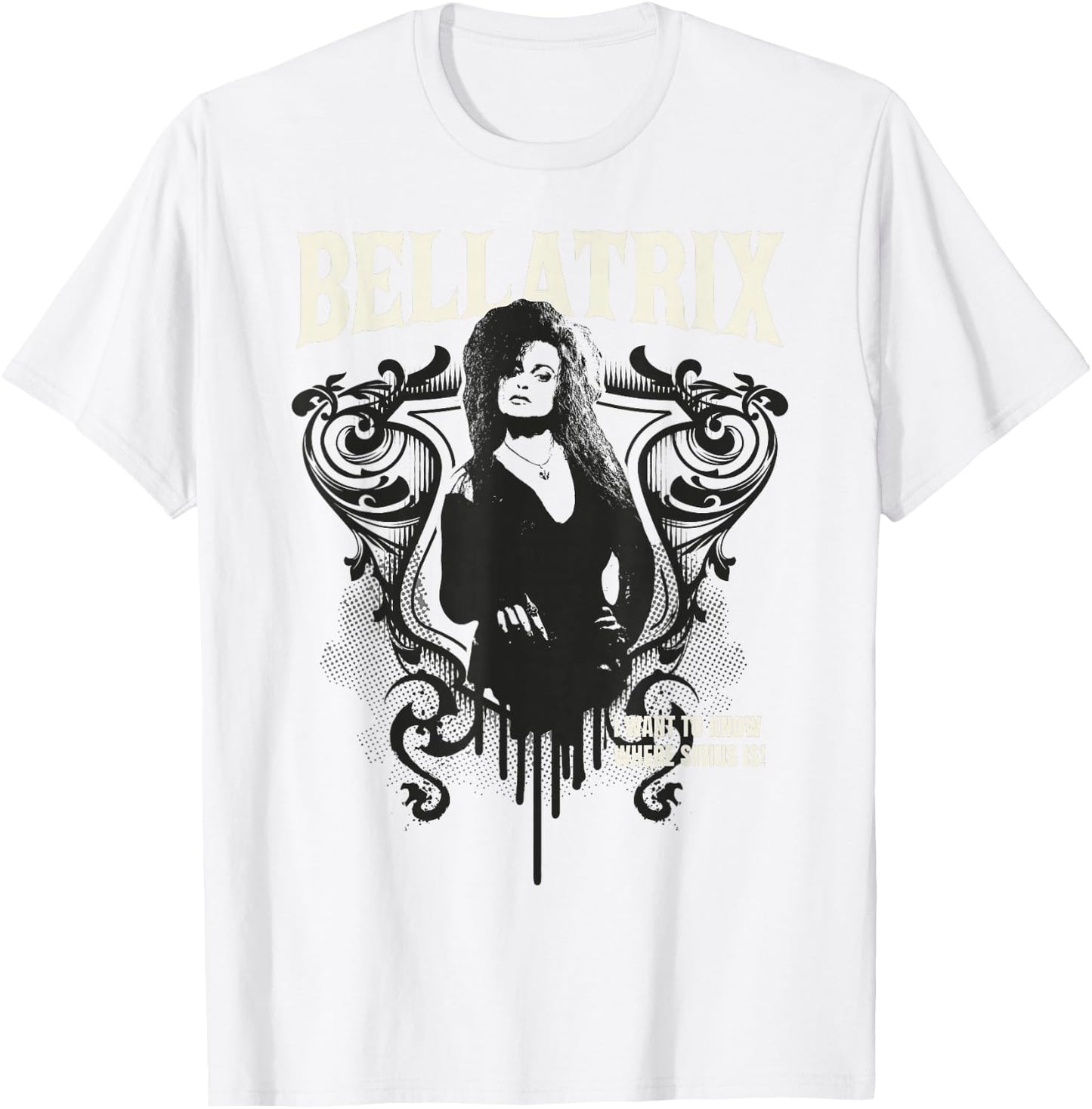 Harry Potter Bellatrix T-Shirt - T-Shirt | White