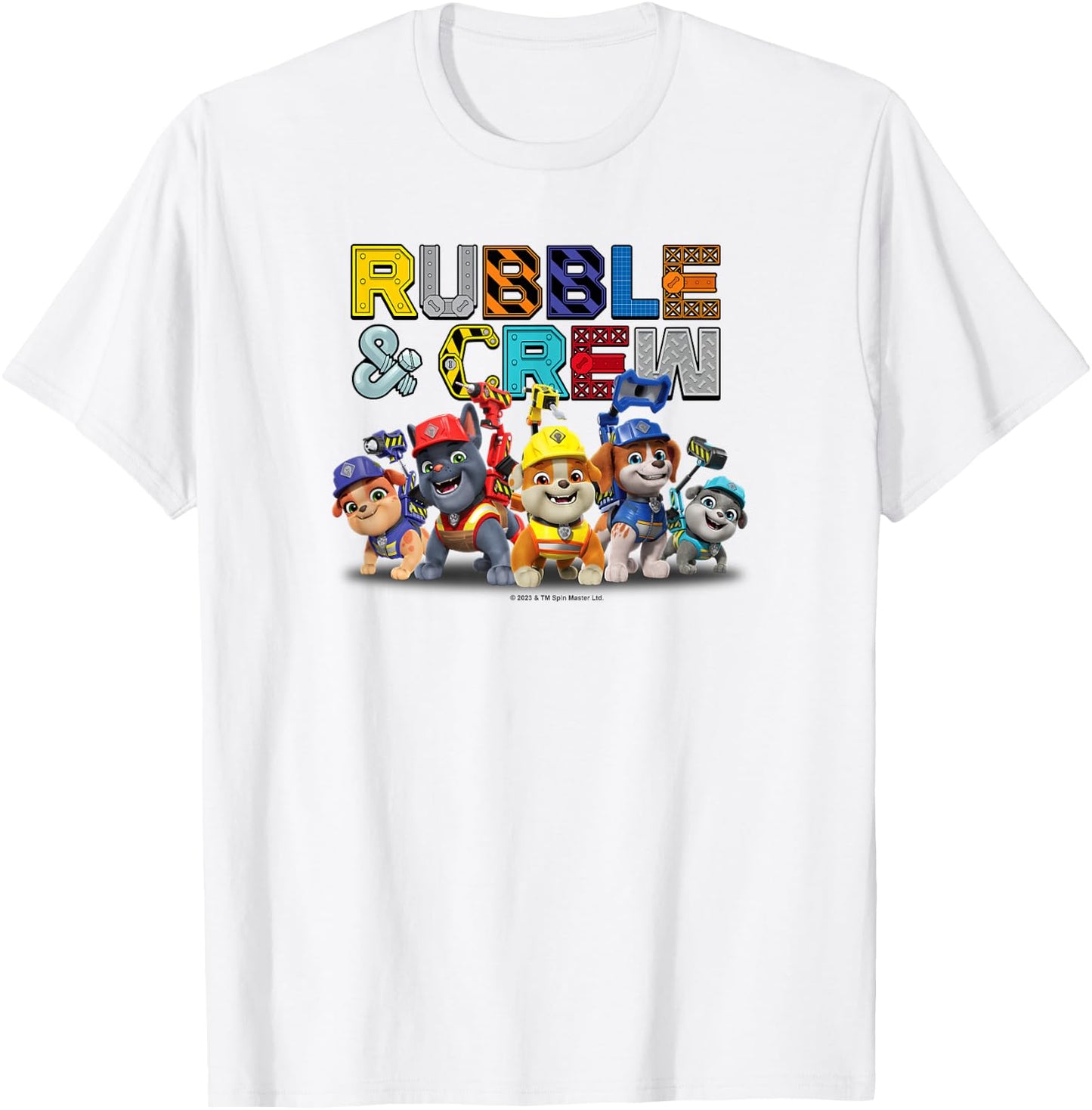 Rubble & Crew Big Crew , gray T-Shirt - T-Shirt | White