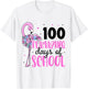 100 Flamazing Days of School Flamingo 100th Day of School T-Shirt - T-Shirt | White