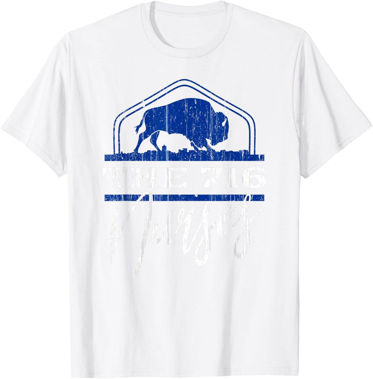 B-LO Nurses Buffalo NY Pride Design T-Shirt - T-Shirt | White