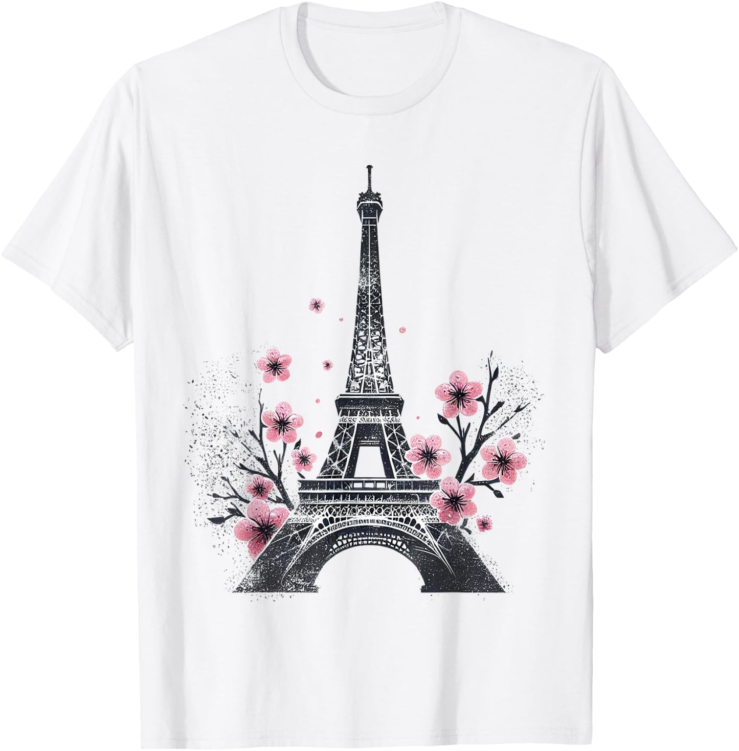 Eiffel Tower T-Shirt - T-Shirt | White