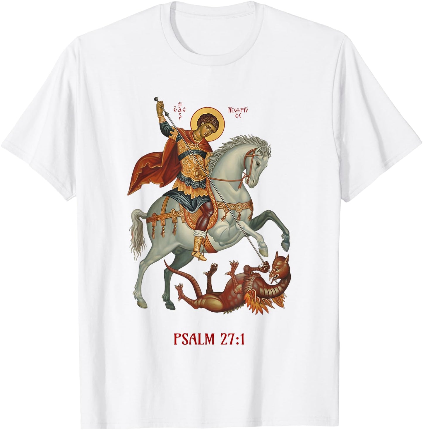 Saint George T-Shirt - T-Shirt | White