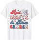 Emergency Room Tech 4th of July Retro Red White Blue ER Crew T-Shirt - T-Shirt | White