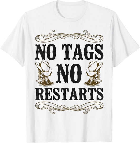Line Dancing Dance Teacher No Tags No Restarts , White T-Shirt - T-Shirt | White