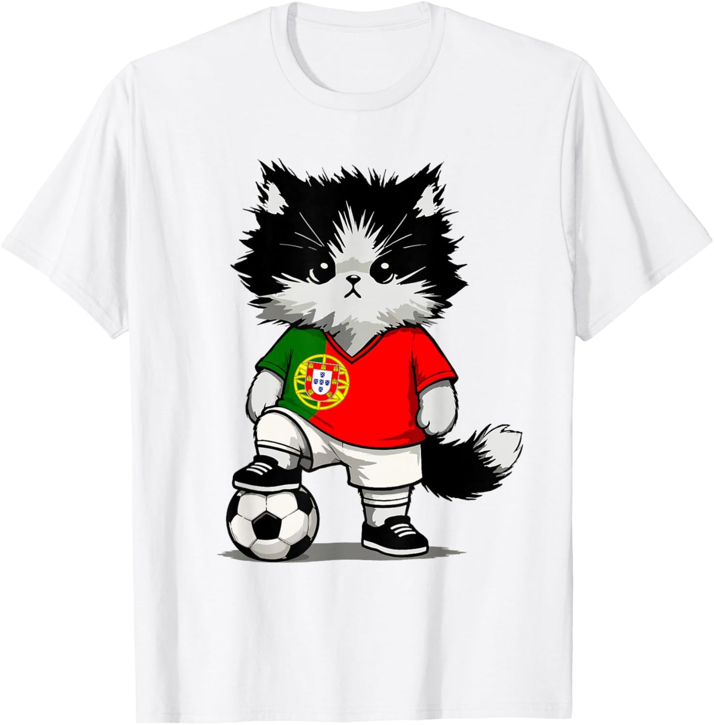 Drapeau Portugais Hommes Femmes Enfants Portugal T-Shirt - T-Shirt | White