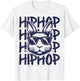 Hip Hop Bunny Sunglasses Easter For Kids Boys Men T-Shirt - T-Shirt | White