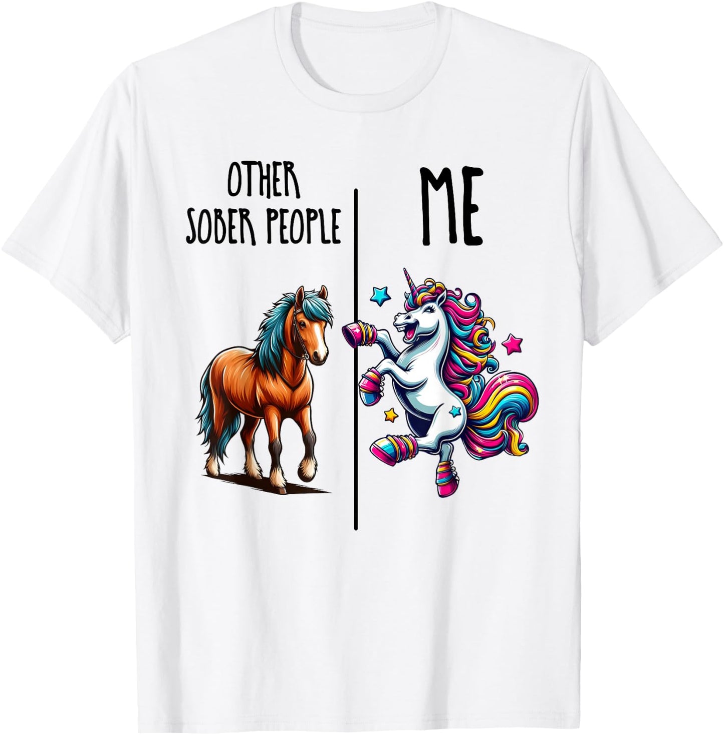 Women Sobriety Squad: Other Sober People Edition T-Shirt - T-Shirt | White