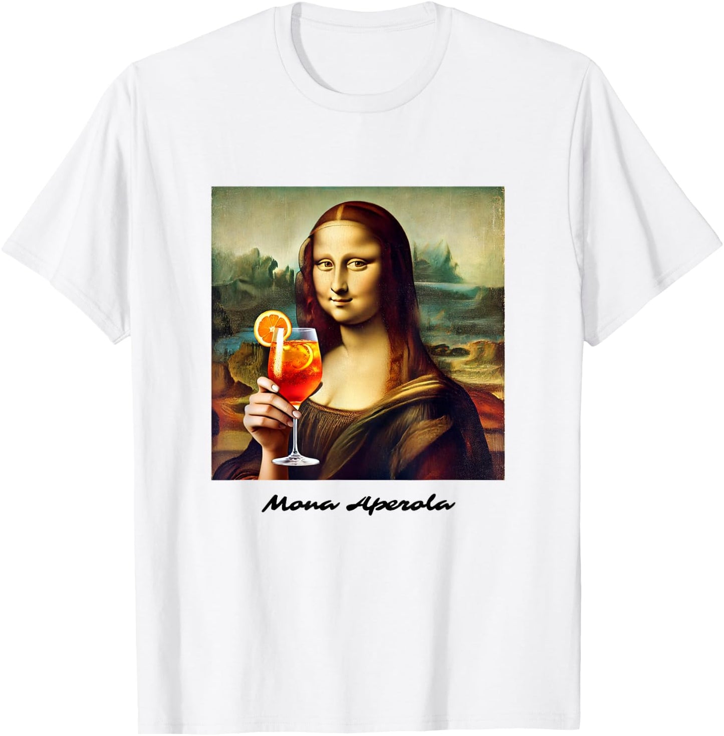 Mona Aperola | Holy Lisa Spritz Aperölchen Spritztour Team T-Shirt - T-Shirt | White