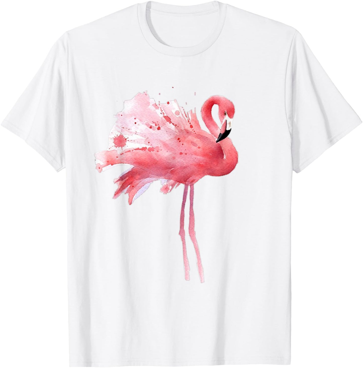 Flamingo Children's Flamingo Flamingo for Girls , White T-Shirt - T-Shirt | White