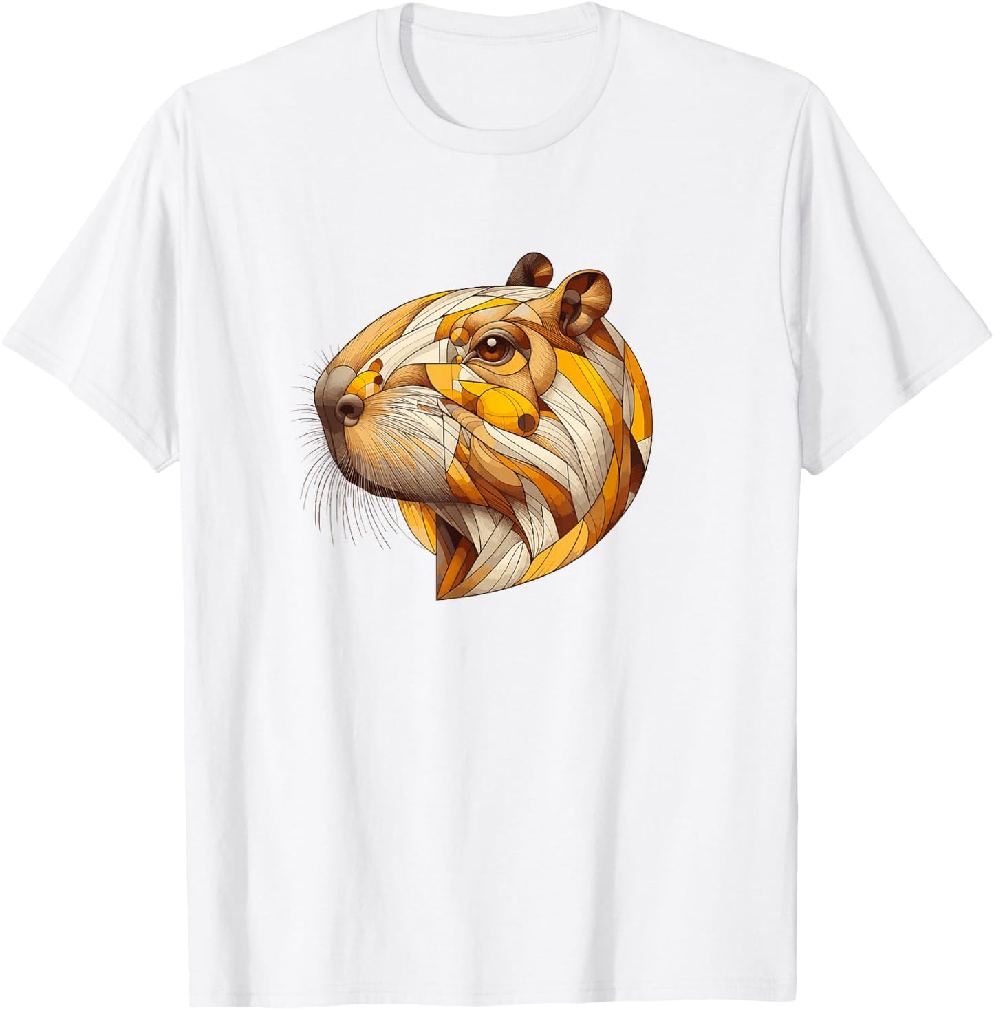Kawaii Capybara Capybara Artistic Unique Animal Lover , white, S T-Shirt - T-Shirt | White