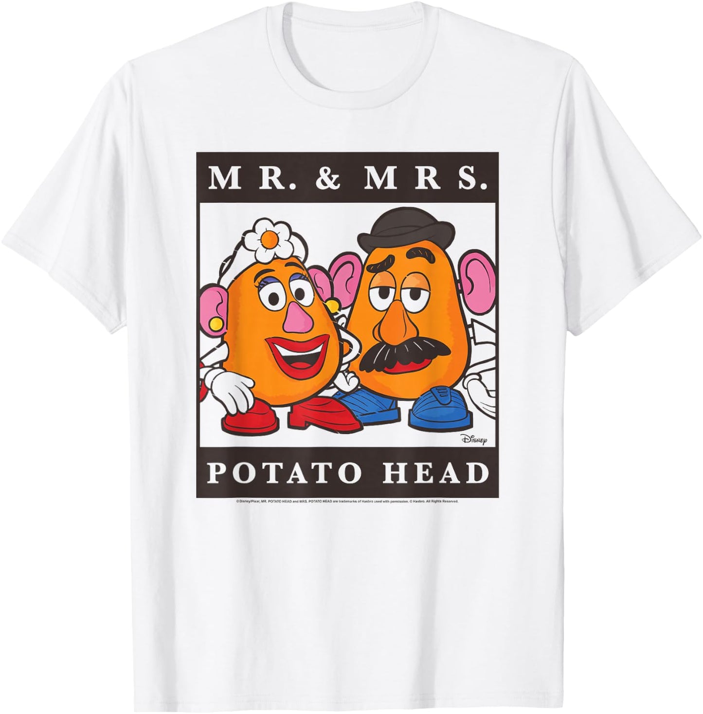 Toy Story - Type Block Potato Head T-Shirt - T-Shirt | White