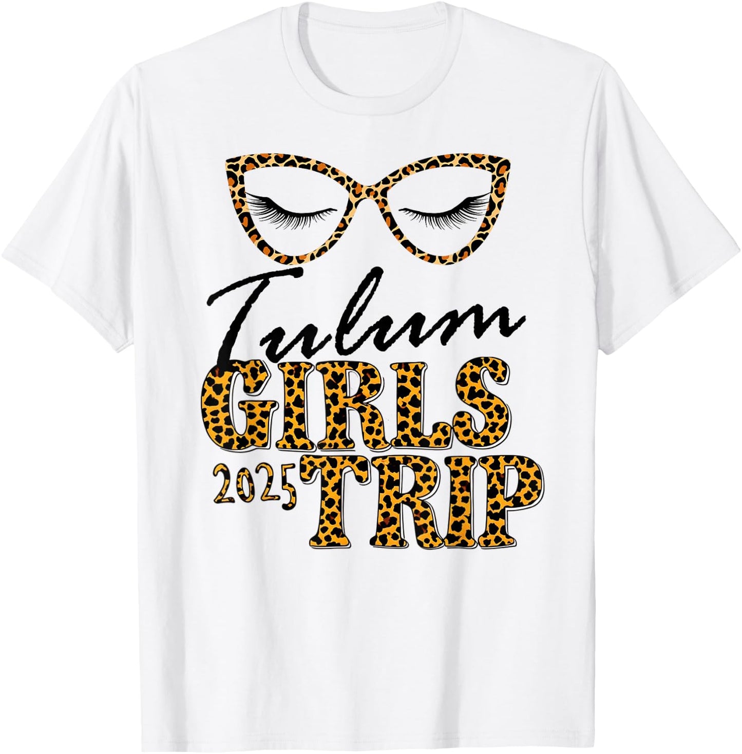 Girls Trip Tulum 2025 Shirts Vacation Weekend Birthday Squad T-Shirt - T-Shirt | White