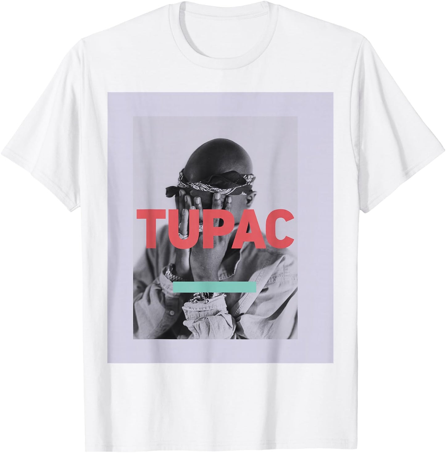 Official Tupac Photo T-Shirt - T-Shirt | White