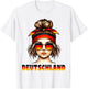 Germany Women's German Girl , White T-Shirt - T-Shirt | White