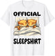 Crested Gecko Official Sleepshirt Pajamas Nightgown T-Shirt - T-Shirt | White