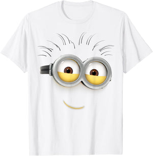 Despicable Me Minions Phil Smile Eyes , Yellow, S T-Shirt - T-Shirt | White