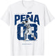 Jeremy Peña | Houston Baseball Players | MLBJPE3901 T-Shirt - T-Shirt | White