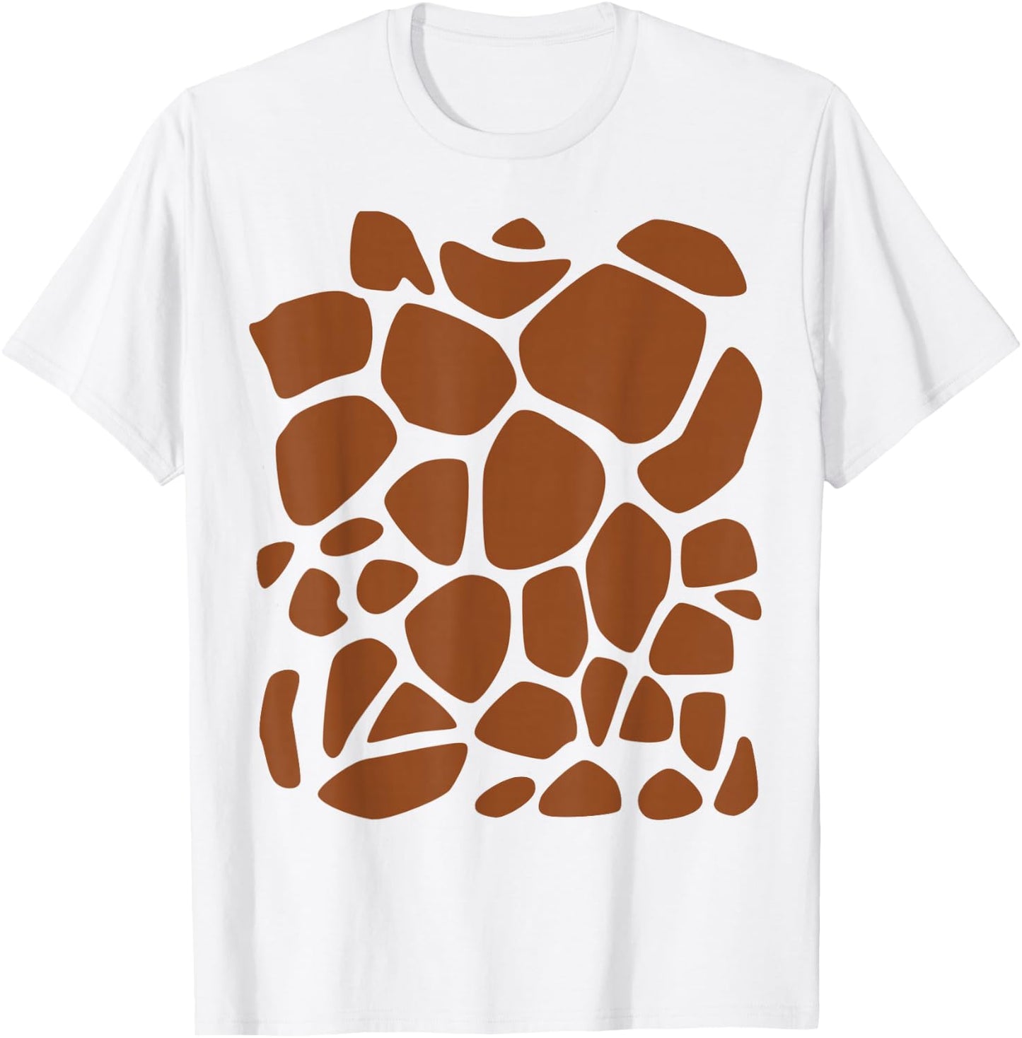Giraffe Print Easy DIY Halloween Costume Shirt T-Shirt - T-Shirt | White