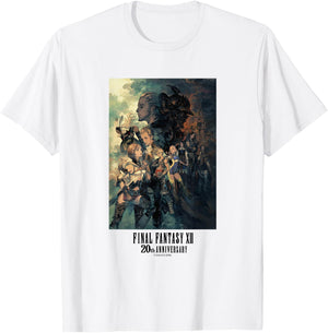 FINAL Fantasy Annivasary Collection FFXII TZA Package Art 2 T-Shirt - T-Shirt | White