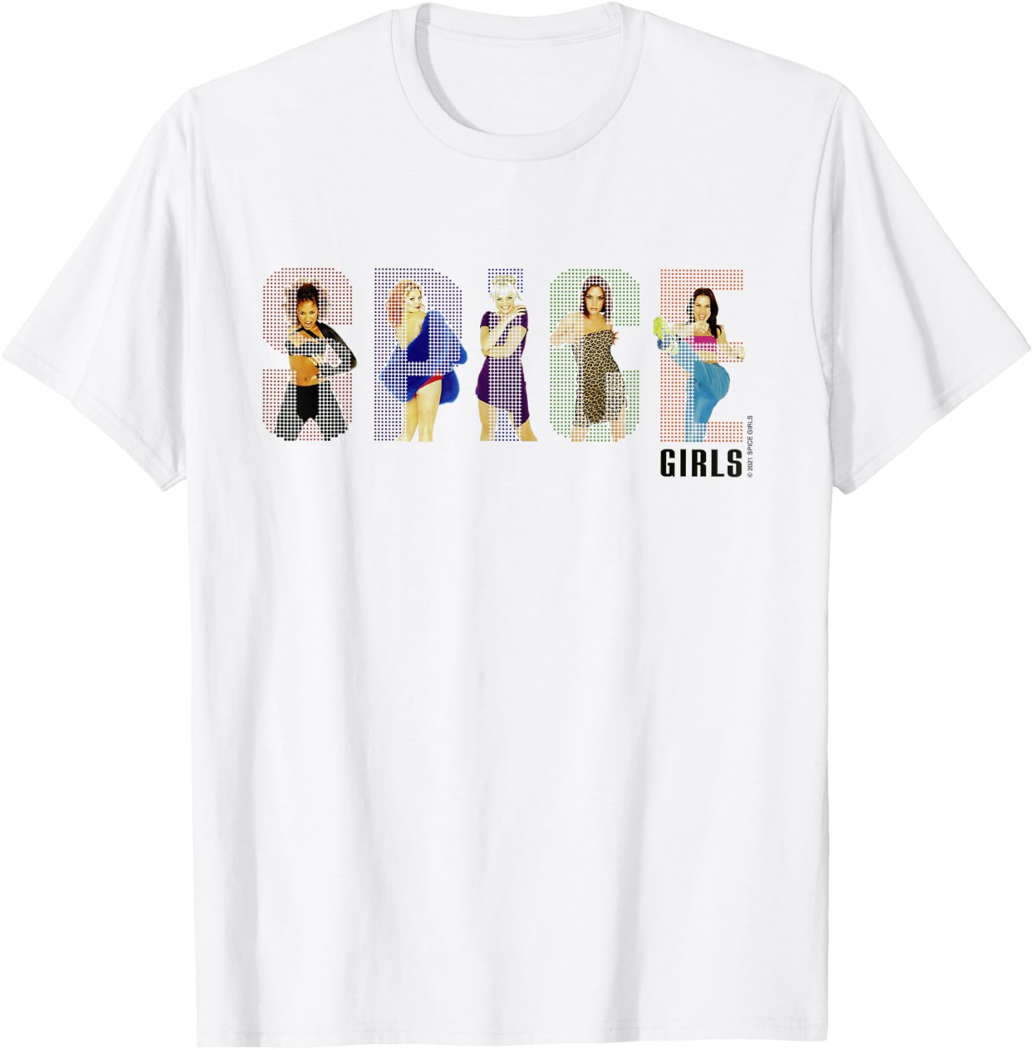 Official Spice Girls Album , White T-Shirt - T-Shirt | White