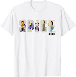 Official Spice Girls Album , White T-Shirt - T-Shirt | White
