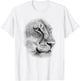 Lioness Face Close-up Perfect Artwork for Lion Fans T-Shirt - T-Shirt | White