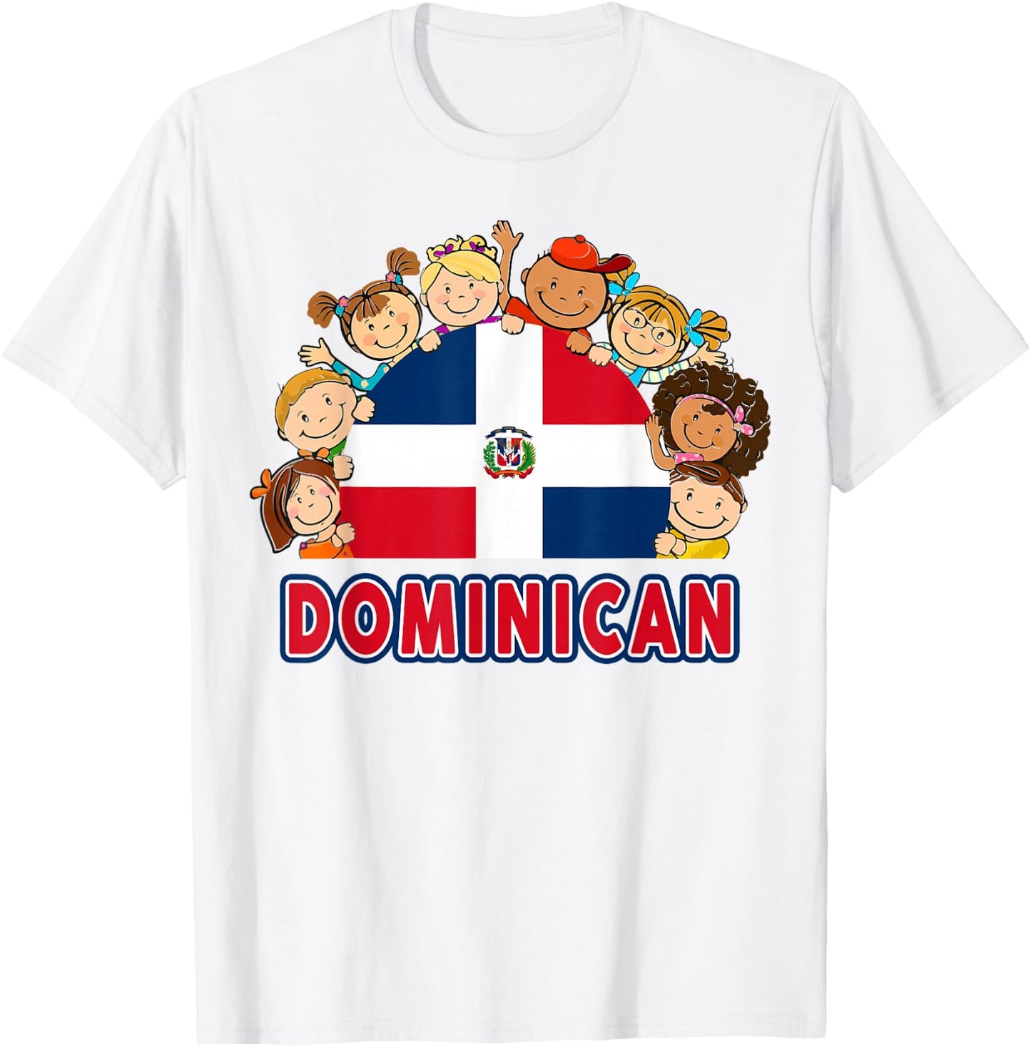 Hispanic Heritage Month Dominican Republic Kids Toddler Boys T-Shirt - T-Shirt | White