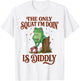 The Only Squat I'm Doing is Diddly Frog Meme Funny Drinking T-Shirt - T-Shirt | White