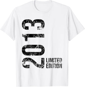 10th Birthday Boy Girl 10 Years 2013 Gift , White T-Shirt - T-Shirt | White