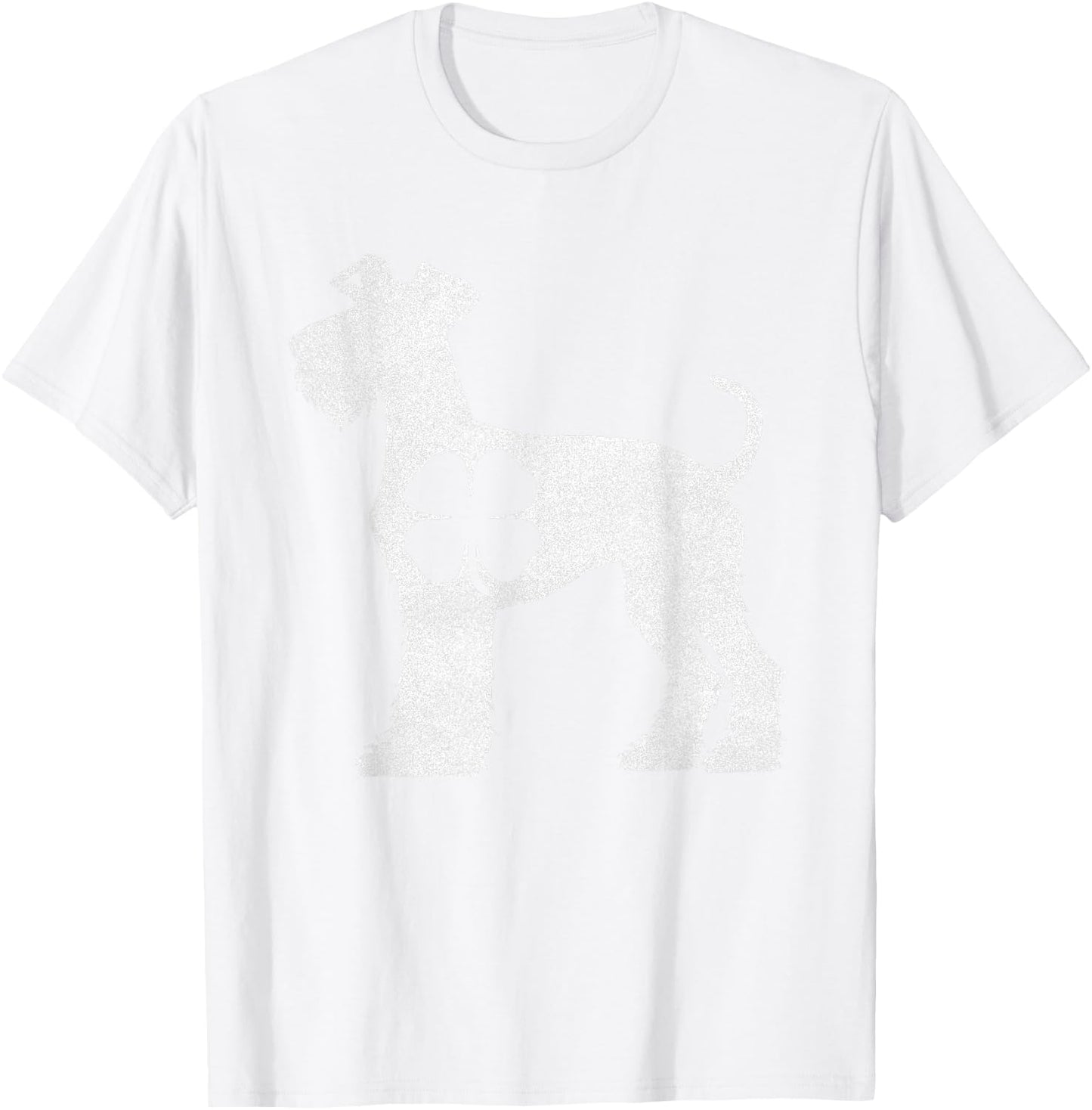 Airedale Terrier Dog - Shamrock St Patricks Day Saint Paddys Women Kids T-Shirt - T-Shirt | White